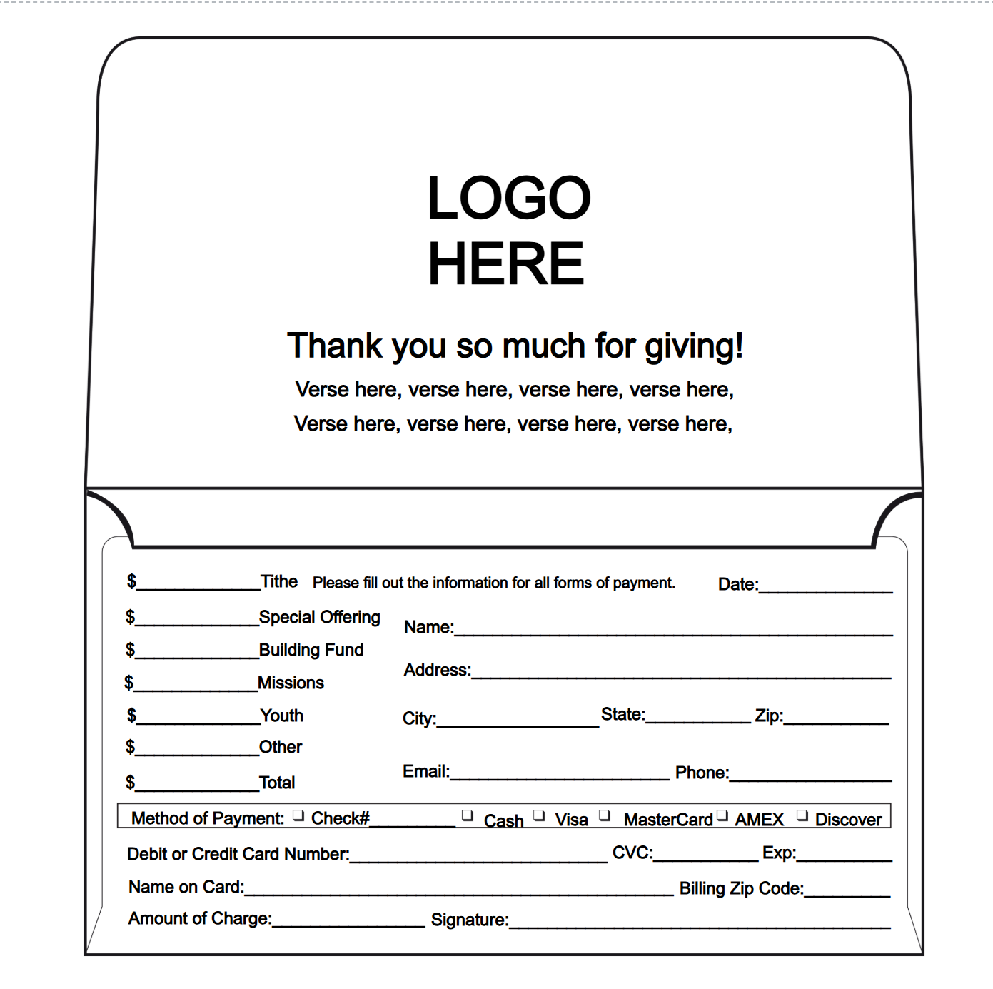 Remit Template Back #4