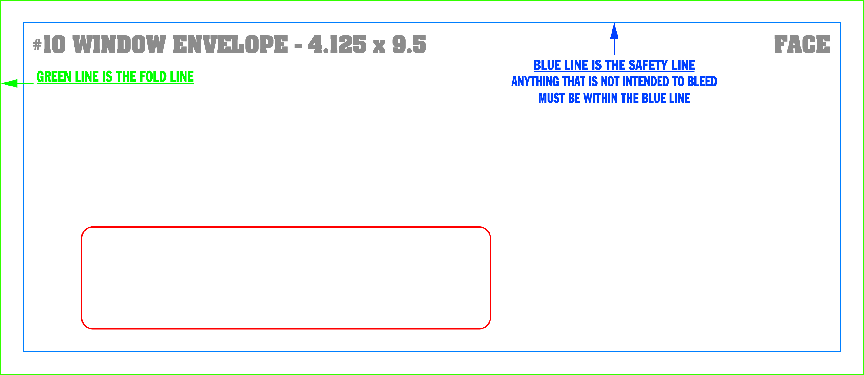 No 10 Window Envelope Template from www.titheenvelope.com